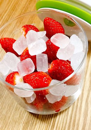 いちごシロップ♡いちご牛乳やソーダ割に♡-レシピのメイン写真