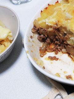 こんがり☆ポテトミートグラタン-レシピのメイン写真