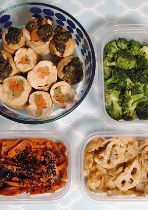 今週のお弁当の下準備38-レシピのメイン写真