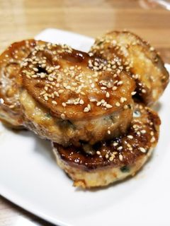 蓮根の挟み焼き☆大葉風味☆-レシピのメイン写真