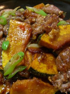 豚肉とかぼちゃの揚げびたし-レシピのメイン写真
