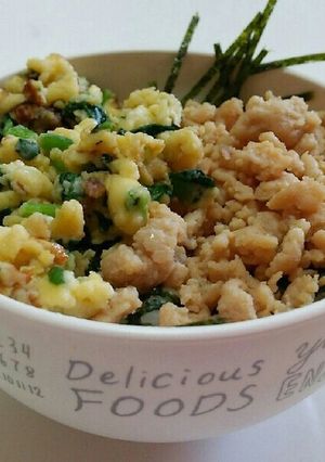 二色丼-レシピのメイン写真