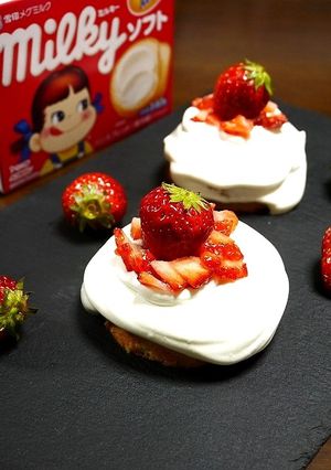 簡単!ミルキーソフト☆シフォンケーキ-レシピのメイン写真