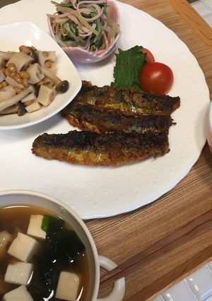 鰯のカレー竜田-レシピのメイン写真