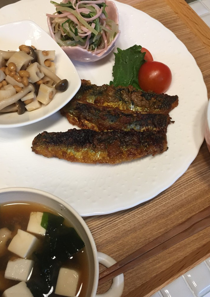 鰯のカレー竜田-レシピのメイン写真