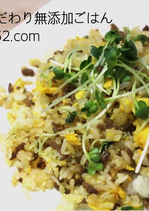 余ったひき肉で！簡単パラパラチャーハン-レシピのメイン写真
