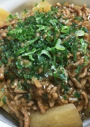 大根の煮物☆ひき肉あんかけ-レシピのメイン写真