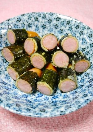 お弁当！シャウエッセン☆チーズ海苔巻き-レシピのメイン写真