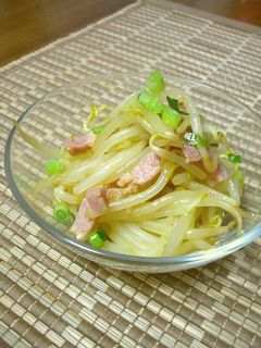 もやしサラダ★すし酢+カレー粉-レシピのメイン写真