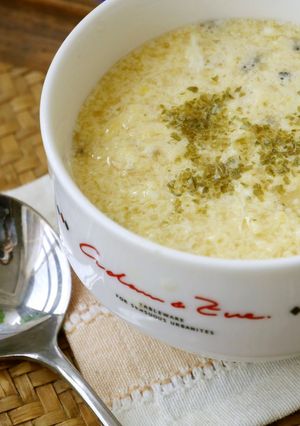 卵とパルメザンチーズのふわふわスープ-レシピのメイン写真