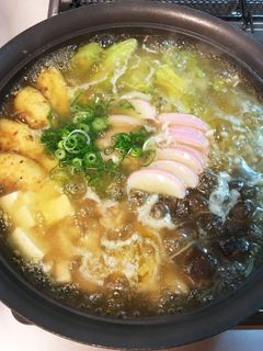 とろみが旨い関西だしのあんかけうどん風鍋-レシピのメイン写真