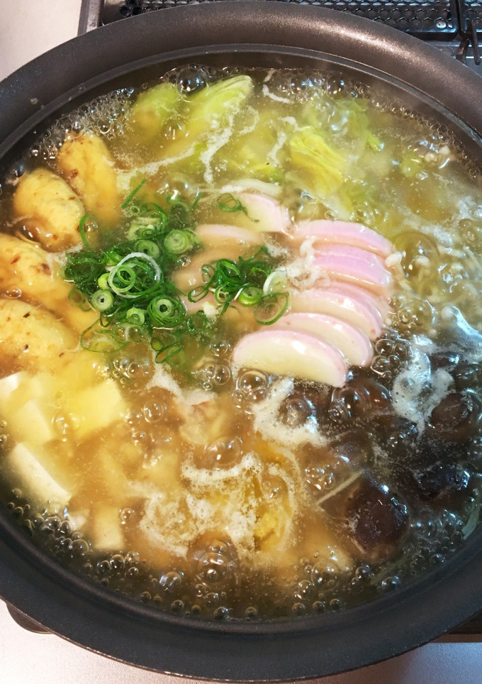 とろみが旨い関西だしのあんかけうどん風鍋-レシピのメイン写真