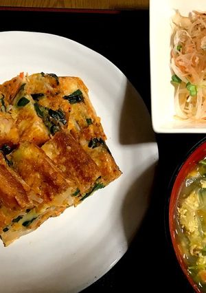 チーズキムチチヂミ-レシピのメイン写真