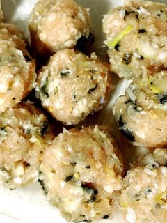 簡単!さっぱり鶏肉団子-レシピのメイン写真