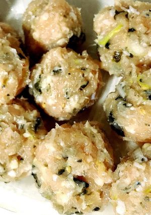 簡単!さっぱり鶏肉団子-レシピのメイン写真