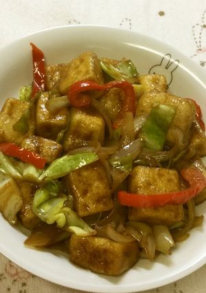 高野豆腐のスターアニス(八角)炒め♪-レシピのメイン写真