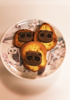 ❁サーターアンダギー♡ぱんだを添えて❁-レシピのメイン写真