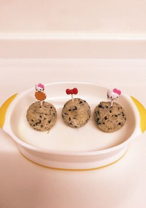 ❁すりごまとシラスのミニおむすび❁-レシピのメイン写真