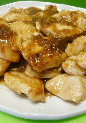 ＊鶏胸肉の玉ねぎドレッシングマヨ炒め＊-レシピのメイン写真