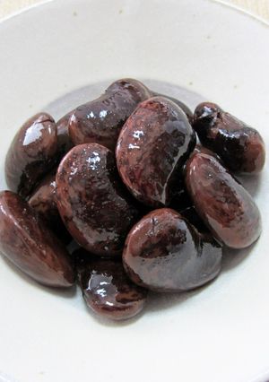紫花豆の煮物-レシピのメイン写真