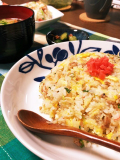 包丁いらずのズボラうまチャーハン-レシピのメイン写真