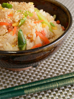 アスパラまぜご飯-レシピのメイン写真