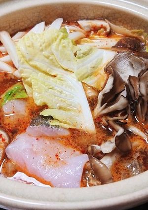 寒い日にもぽっかぽか☆ピリ辛テグタン風鍋-レシピのメイン写真