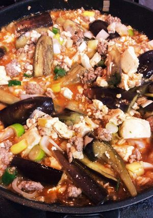 迷ったら両方!麻婆茄子豆腐-レシピのメイン写真