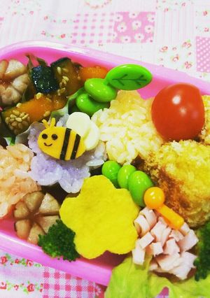 花*花弁当パート2-レシピのメイン写真