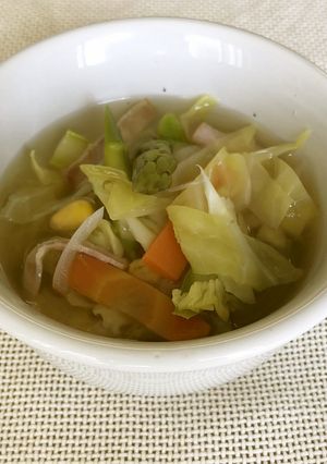 春野菜のスープ-レシピのメイン写真