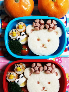 幼稚園(年少)双子のお弁当20-レシピのメイン写真