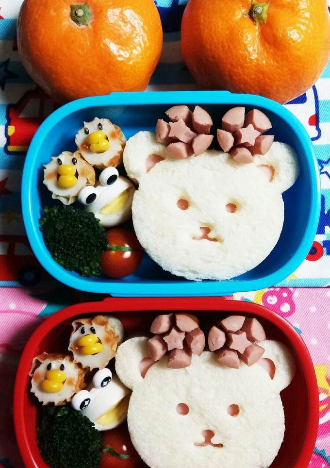幼稚園(年少)双子のお弁当20-レシピのメイン写真