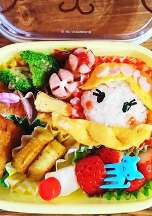 ラプンツェル風キャラ弁☆-レシピのメイン写真