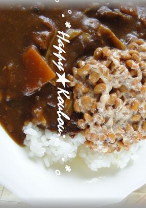 私の好きなカレーの食べ方♬-レシピのメイン写真