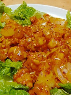 秘伝の鶏チリ炒め-レシピのメイン写真