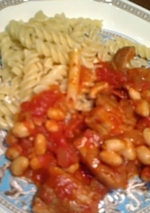 豚ばらブロックのポークビーンズ-レシピのメイン写真