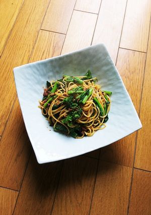 菜の花パスタ-レシピのメイン写真