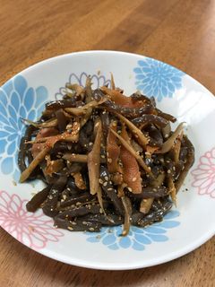 ピリ辛きんぴらごぼう-レシピのメイン写真