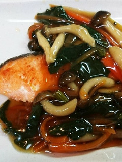 鮭の野菜あんかけ-レシピのメイン写真