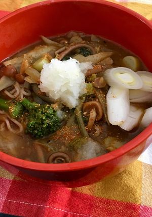 【スパイスで作る】春のカレー南蛮そば-レシピのメイン写真