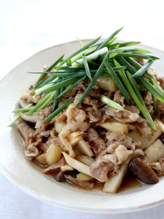 豚らっきょうの醤油炒め-レシピのメイン写真