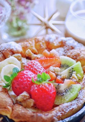スキレットで簡単 ダッチベイビー ♥-レシピのメイン写真