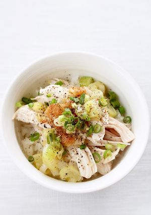 シンプルに【チーローハン(鶏肉飯)】-レシピのメイン写真
