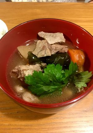 沖縄の牛汁-レシピのメイン写真