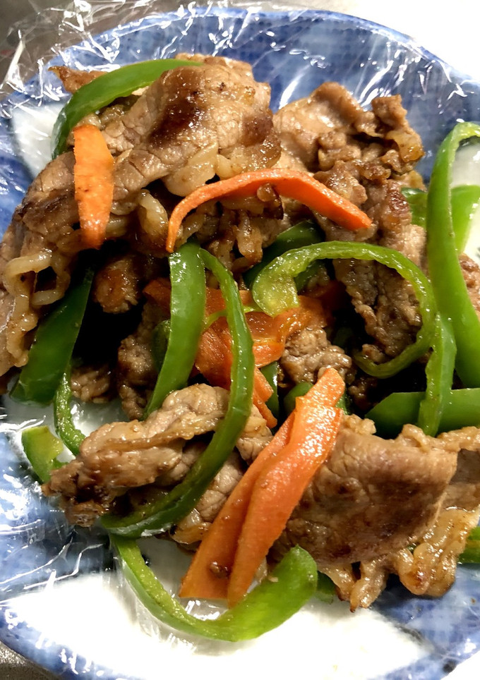 簡単！ 牛肉と野菜・焼き肉のたれ炒め-レシピのメイン写真
