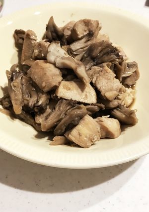 舞茸胸肉ガリバタ焼き-レシピのメイン写真