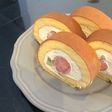 ふわふわロールケーキ♡