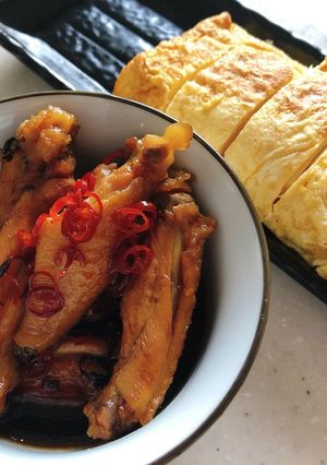 お母さんの味 手羽先(手羽中)の甘辛煮-レシピのメイン写真