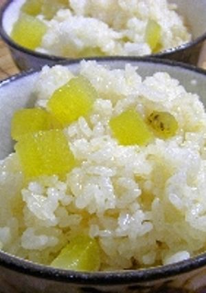 ヤーコンの炊き込みごはん-レシピのメイン写真
