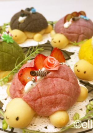 おしゃれした カメロンパン-レシピのメイン写真